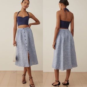 Reformation Orzo Linen Set Size 10 NEW